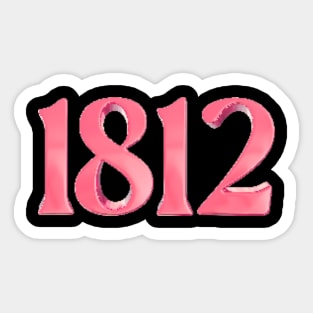 WAR OF 1812 BALTIMORE DESIGN Sticker